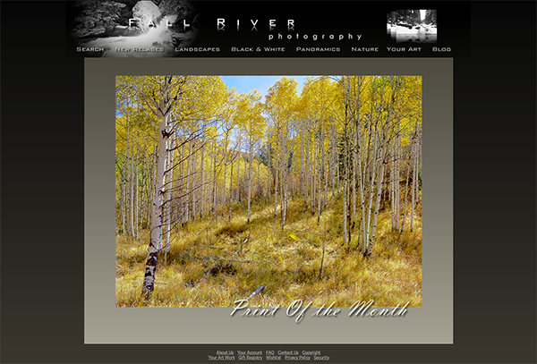 Fall River Photography Webpage